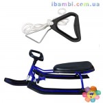 Снегокат MS 0504 синий с черным